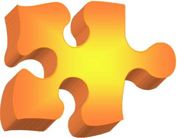 orange-3d-puzzle-piece