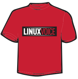 T-shirt LinuxVoice