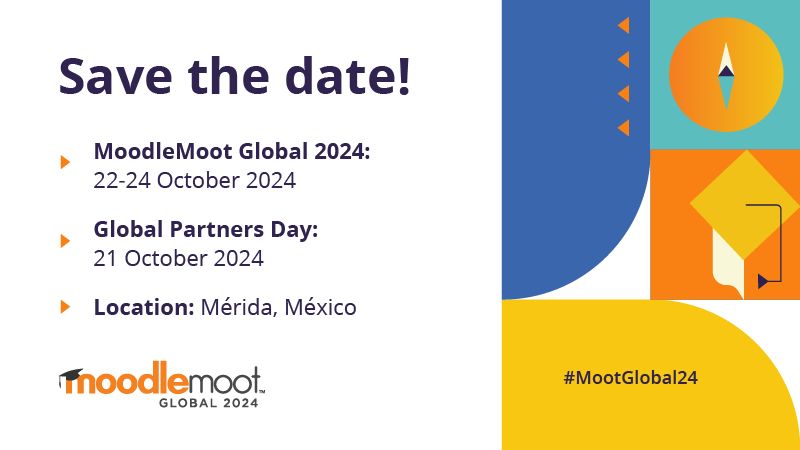 MoodleMoot Global 2024 - Save the date